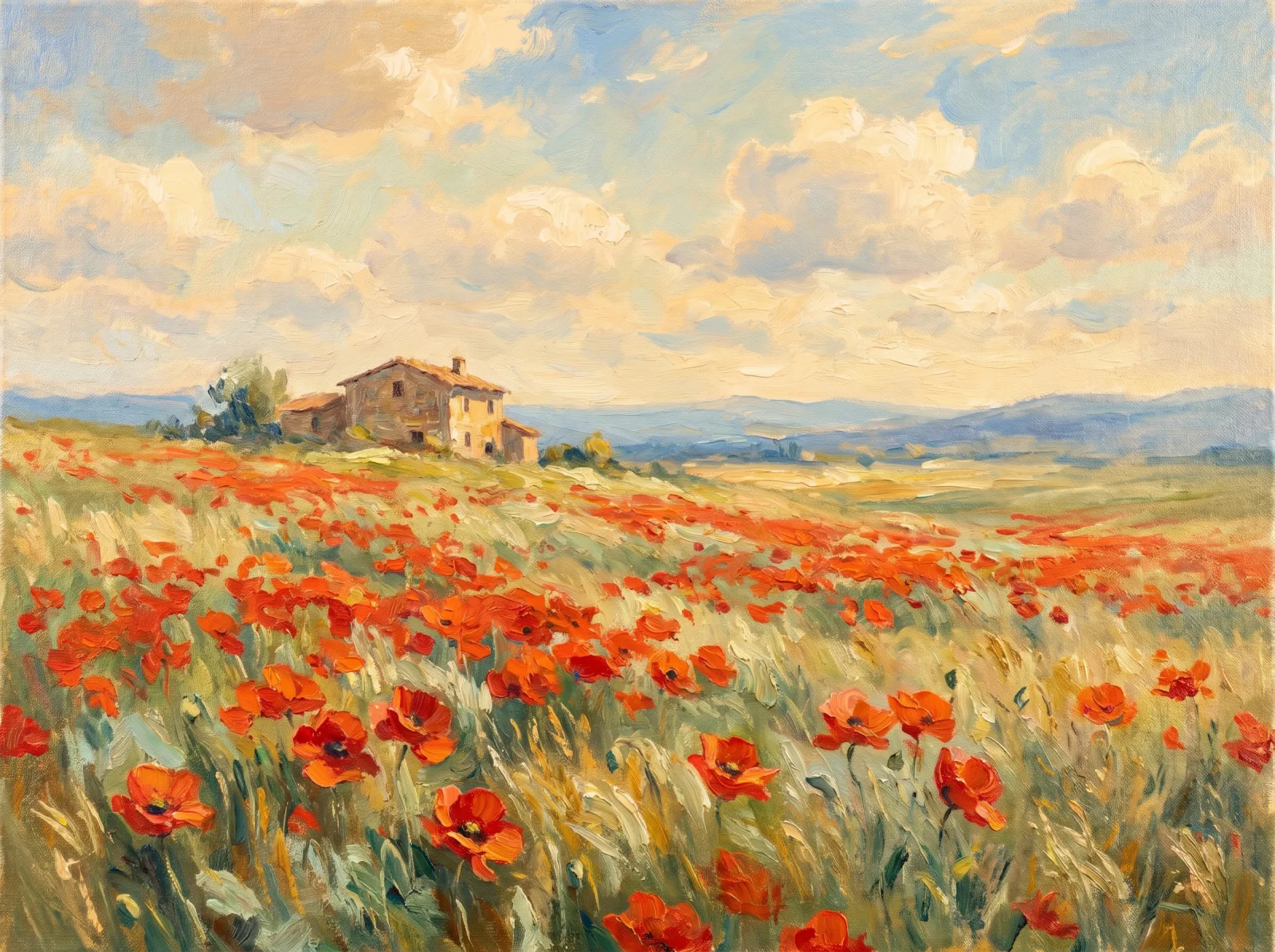 Poppy field
